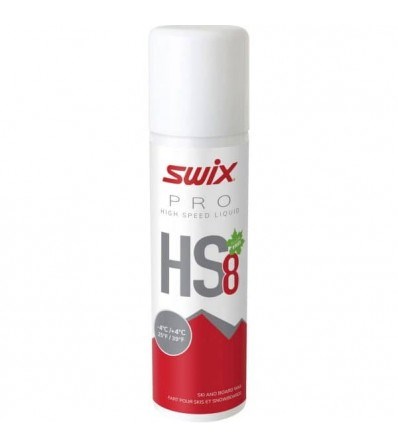 Течна вакса Swix HS8 Liquid Red -4 °C/+4 °C (125 ml)