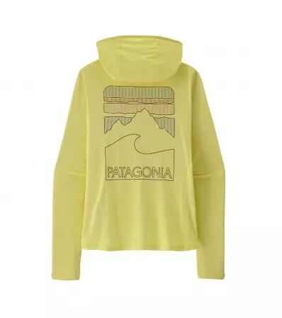 Блуза Patagonia Capilene Cool Sun Hoody - Peak Visions 40+ UPF W's