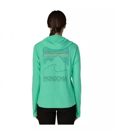 Блуза Patagonia Capilene Cool Sun Hoody - Peak Visions 40+ UPF W's