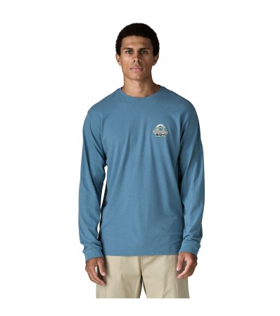 Блуза Patagonia Long Sleeved Great Waves Responsibili-Tee M's