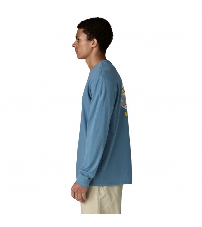 Блуза Patagonia Long Sleeved Great Waves Responsibili-Tee M's