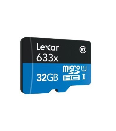 Lexar Micro SDHC 32GB 633x Karten