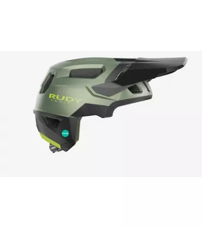 Каска Rudy Project Terraform Met.Olive/Black/Acid Green Matte