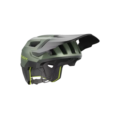 Каска Rudy Project Terraform Met.Olive/Black/Acid Green Matte