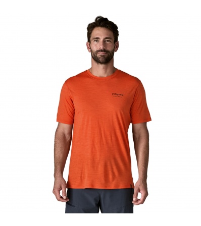 Тениска Patagonia Capilene Cool Merino Graphic Shirt M's