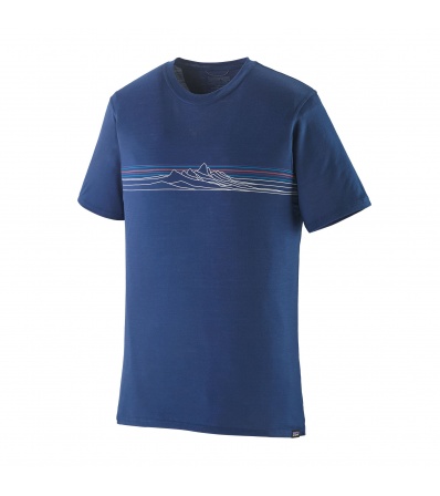 Тениска Patagonia Capilene Cool Merino Graphic Shirt M's
