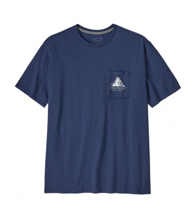 Тениска Patagonia Chouinard Crest Pocket Responsibili-Tee M's