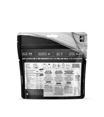 Свинска яхния с белен ечемик LYO Pork Stew with Pearl Barley 370g