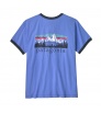 Тениска Patagonia Fitz Roy Foothills Ringer Tee W's